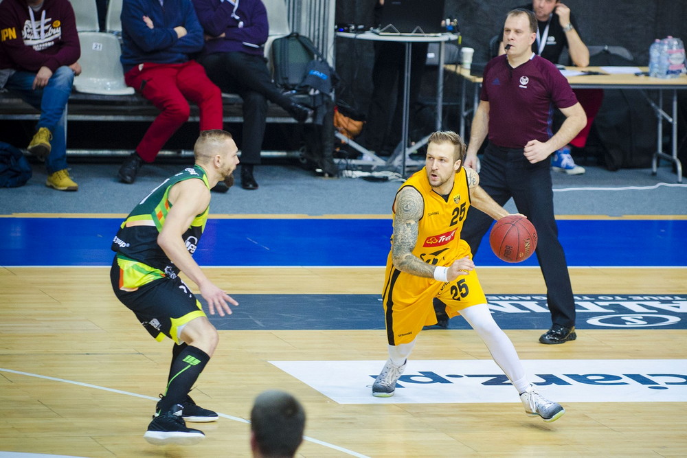 Puchar Polski: Trefl Sopot - Miasto Szkła Krosno. Fot. Karol Słomka