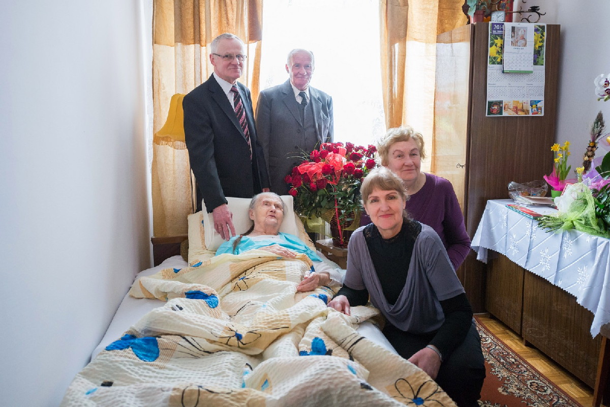 100. urodziny Krośnianki Pani Heleny Menet