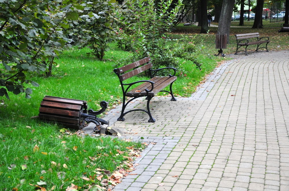 Wandalizm w Ogródku Jordanowskim...