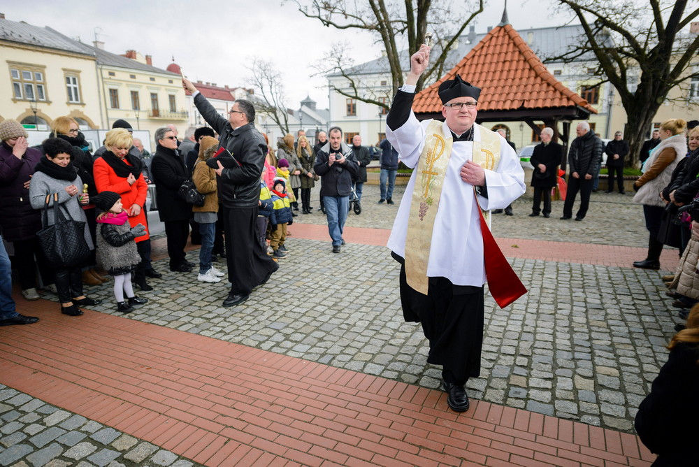 Wielkanocne święcenie pokarmów na Rynku