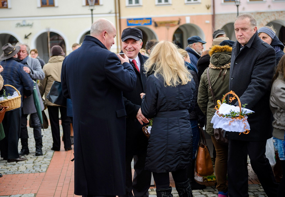 Wielkanocne święcenie pokarmów na Rynku