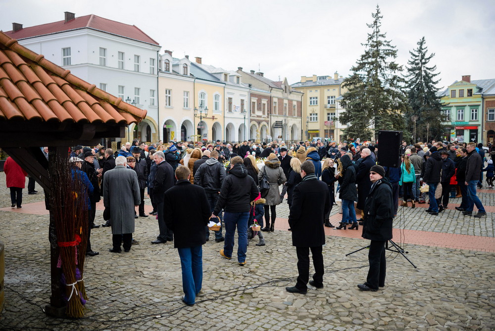 Wielkanocne święcenie pokarmów na Rynku
