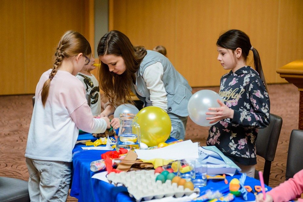 Wielkanocne animacje dla dzieci. Fot. Łukasz Jaracz