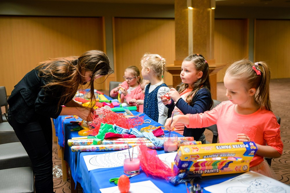 Wielkanocne animacje dla dzieci. Fot. Łukasz Jaracz