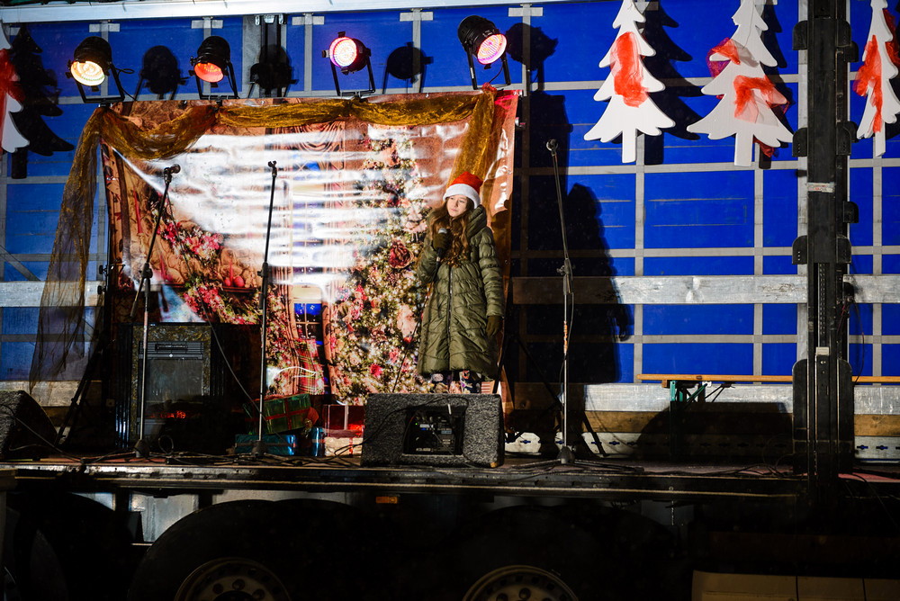 Wigilia 2016 na Rynku w Krośnie. Fot. Łukasz Jaracz