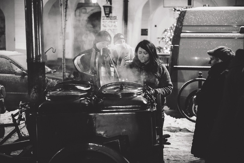 Wigilia 2016 na Rynku w Krośnie. Fot. Łukasz Jaracz