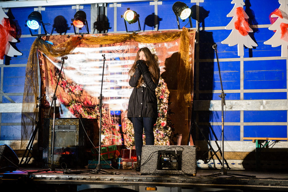 Wigilia 2016 na Rynku w Krośnie. Fot. Łukasz Jaracz