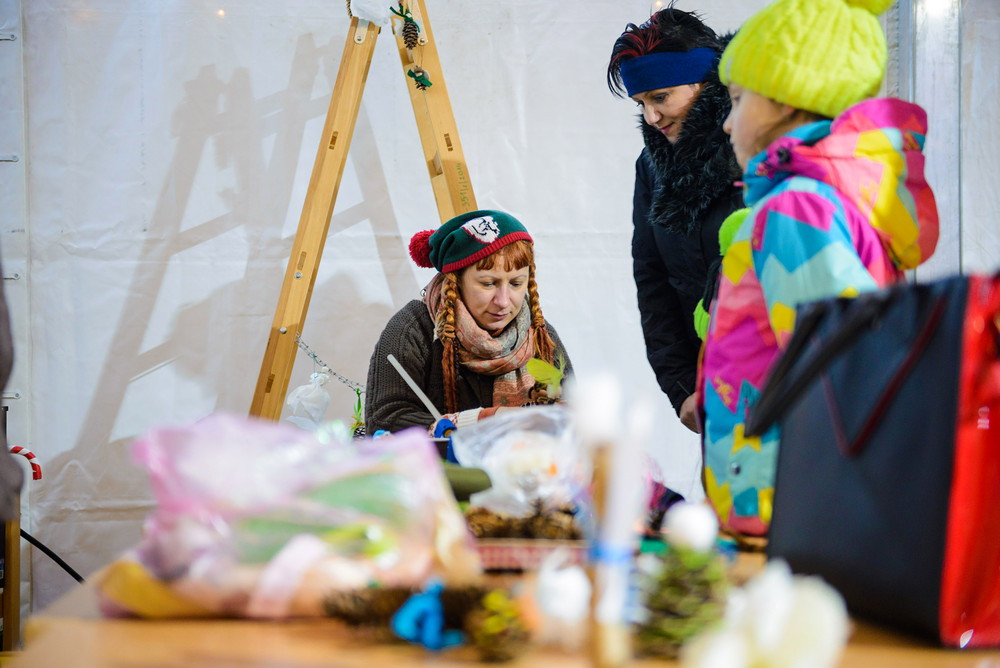 Wigilia 2016 na Rynku w Krośnie. Fot. Łukasz Jaracz