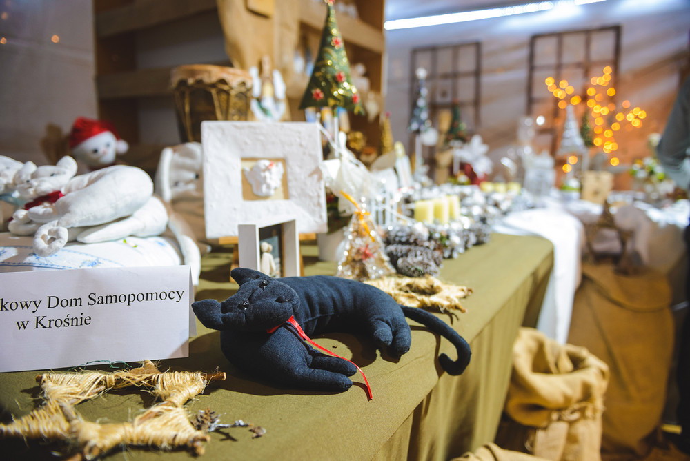 Wigilia 2016 na Rynku w Krośnie. Fot. Łukasz Jaracz