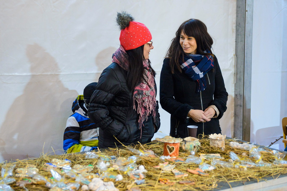 Wigilia 2016 na Rynku w Krośnie. Fot. Łukasz Jaracz