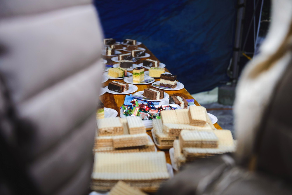 Wigilia 2016 na Rynku w Krośnie. Fot. Łukasz Jaracz