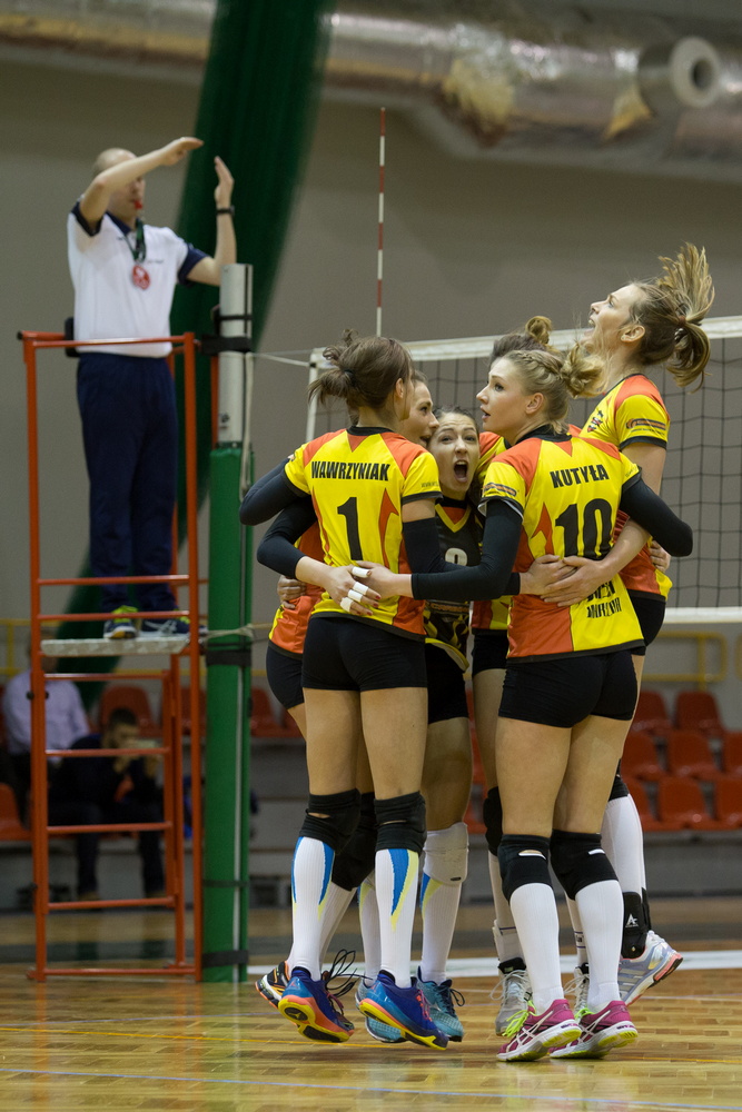 Wisła Warszawa - AZS PWSZ Karpaty MOSiR KHS Krosno. Fot. Paweł Matelowski