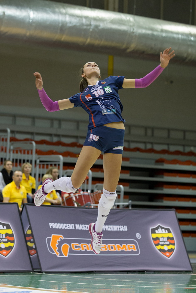 Wisła Warszawa - AZS PWSZ Karpaty MOSiR KHS Krosno. Fot. Paweł Matelowski