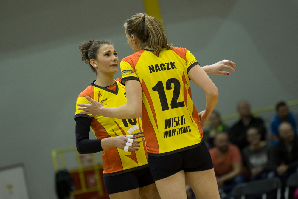 Wisła Warszawa - AZS PWSZ Karpaty MOSiR KHS Krosno. Fot. Paweł Matelowski