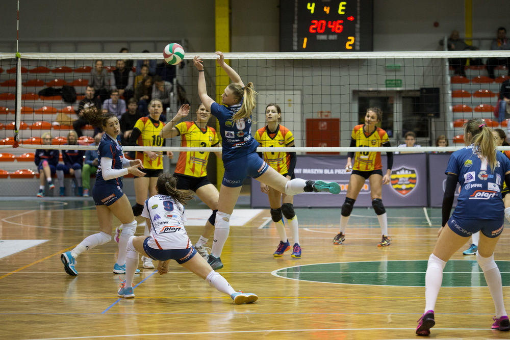 Wisła Warszawa - AZS PWSZ Karpaty MOSiR KHS Krosno. Fot. Paweł Matelowski