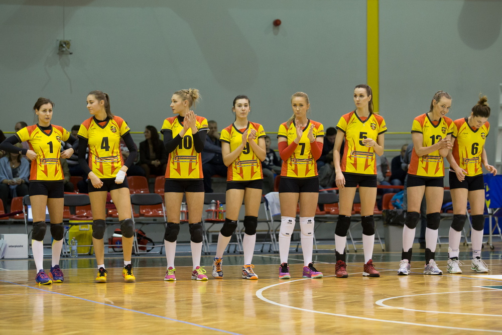 Wisła Warszawa - AZS PWSZ Karpaty MOSiR KHS Krosno. Fot. Paweł Matelowski