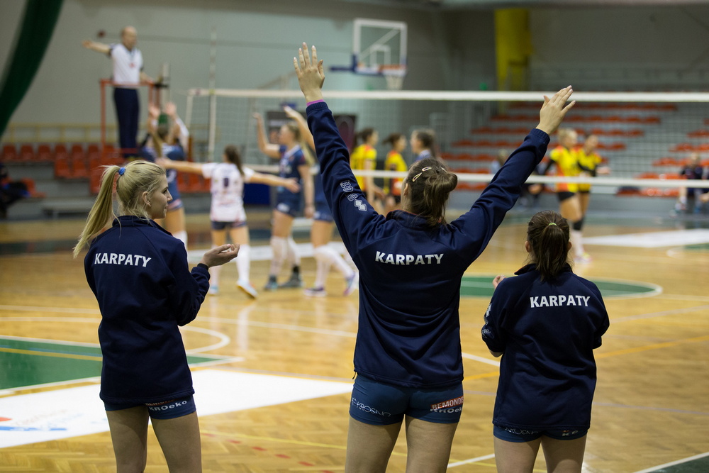 Wisła Warszawa - AZS PWSZ Karpaty MOSiR KHS Krosno. Fot. Paweł Matelowski