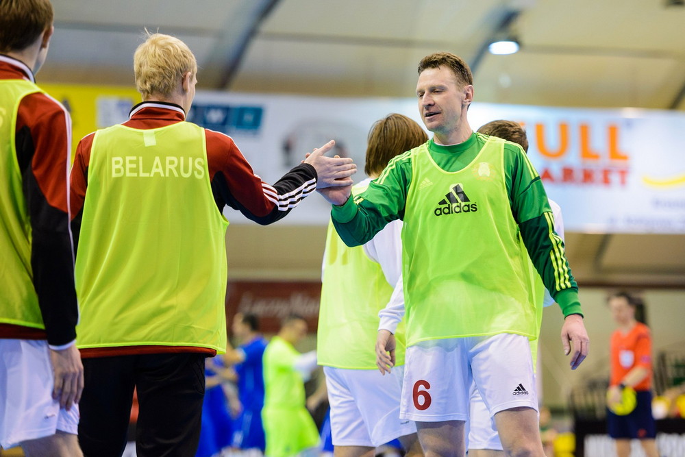 FUTSAL: Włochy - Białoruś. Fot. Łukasz Jaracz