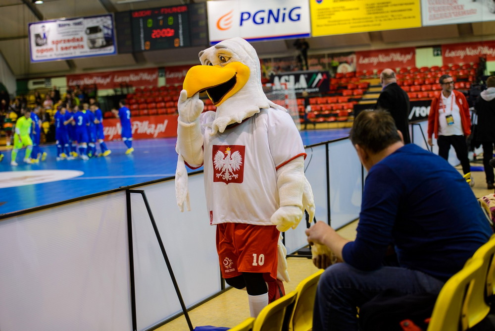 FUTSAL: Włochy - Finlandia. Fot. Łukasz Jaracz