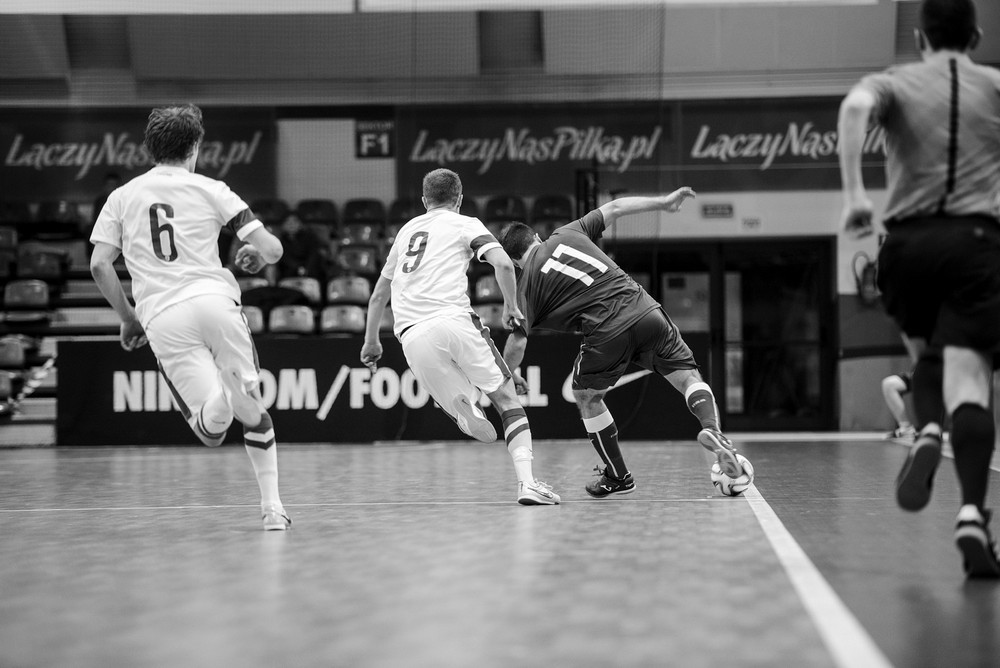 FUTSAL: Włochy - Finlandia. Fot. Łukasz Jaracz