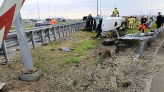 Wypadek na autostradzie A4