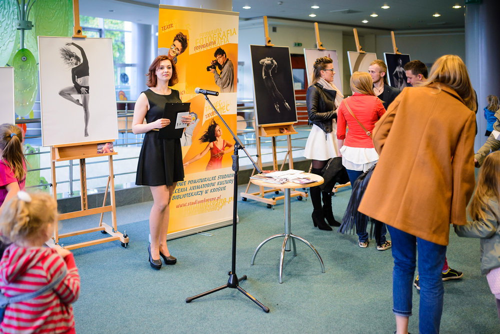 Zatańczona przestrzeń X i Taniec obrazów - obraz tańca. Fot. Łukasz Jaracz