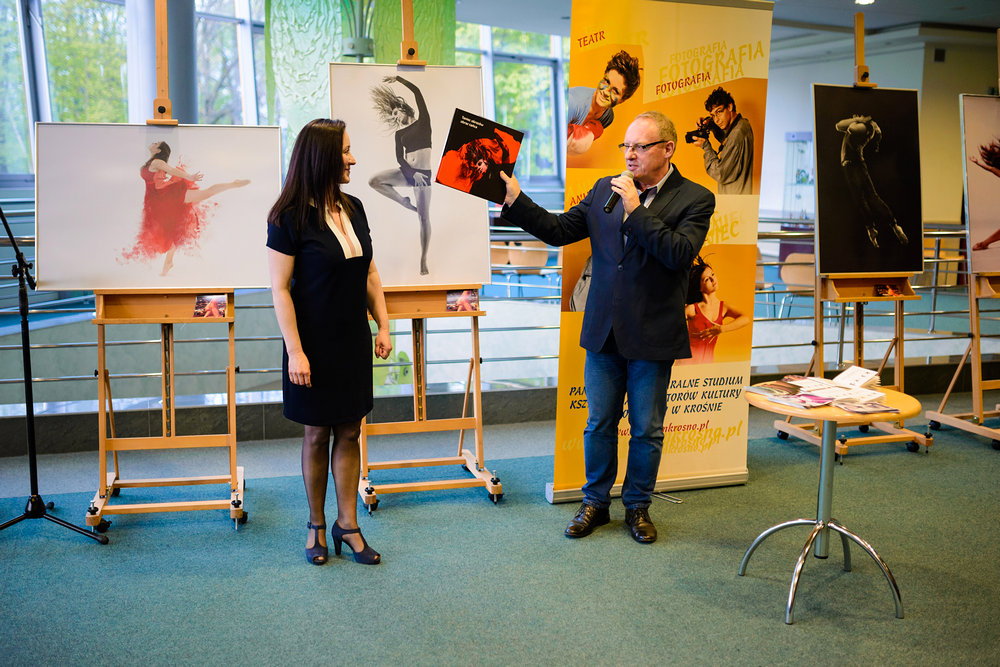 Zatańczona przestrzeń X i Taniec obrazów - obraz tańca. Fot. Łukasz Jaracz