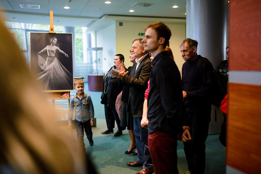 Zatańczona przestrzeń X i Taniec obrazów - obraz tańca. Fot. Łukasz Jaracz