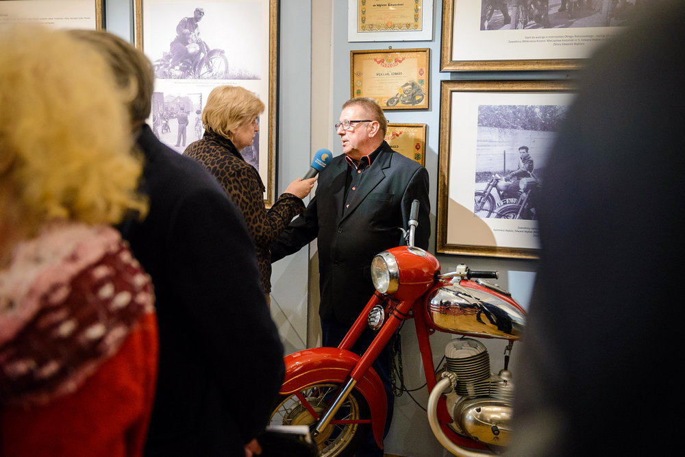 Z wilkiem na plastronie. Fot. Łukasz Jaracz