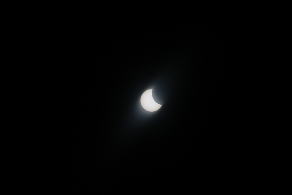 Zaćmienie Słońca - 20 marca 2015. Fot. Adam Hejnar