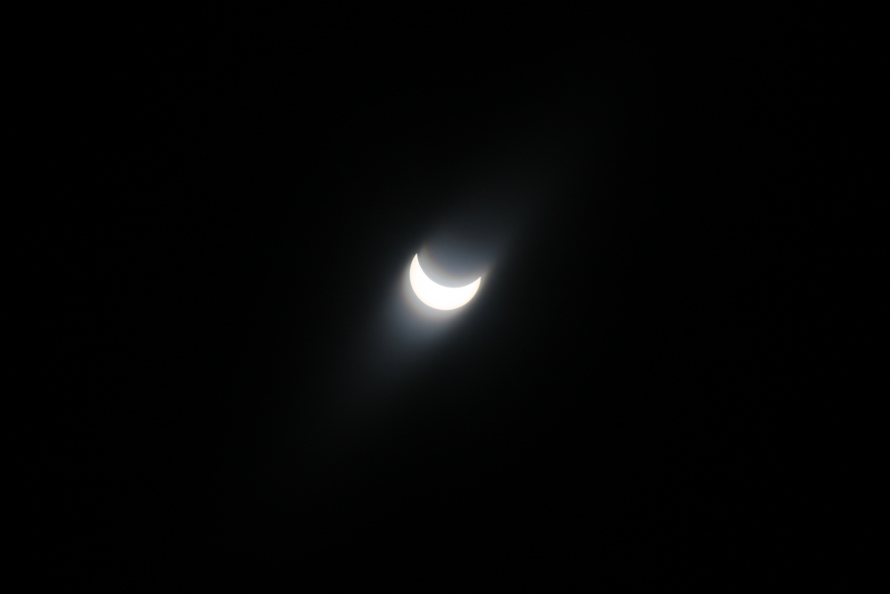 Zaćmienie Słońca - 20 marca 2015. Fot. Adam Hejnar
