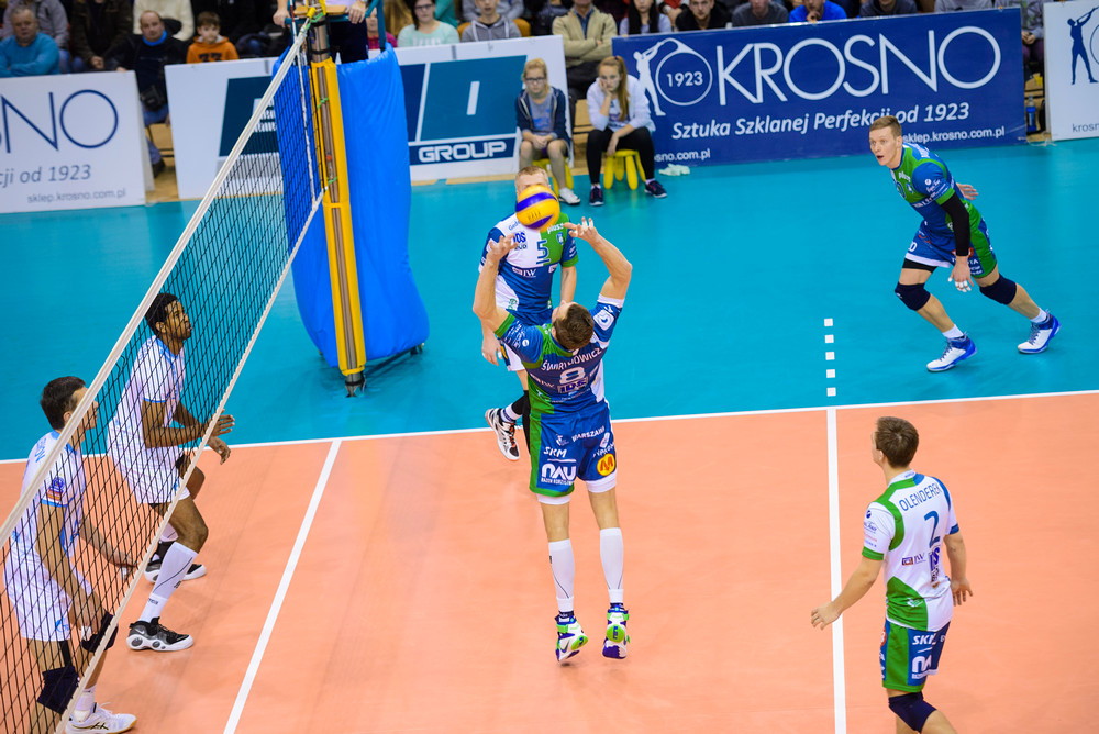 ZENIT Kazań - AZS POLITECHNIKA Warszawska. Fot. Łukasz Jaracz