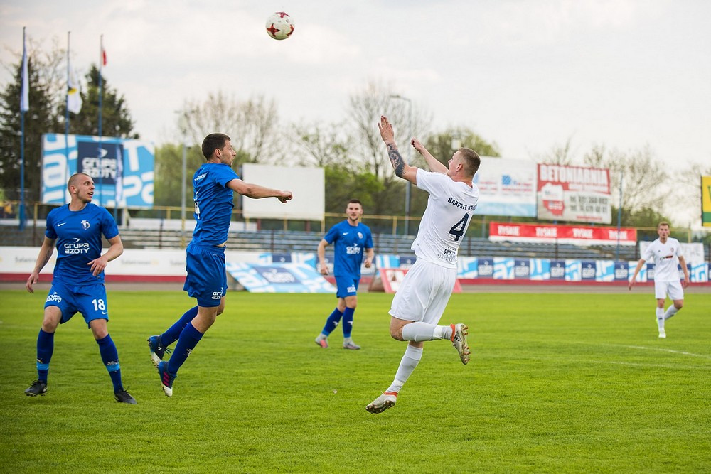 ZKS Unia Tarnów - Karpaty Krosno. Fot. Karol Słomka