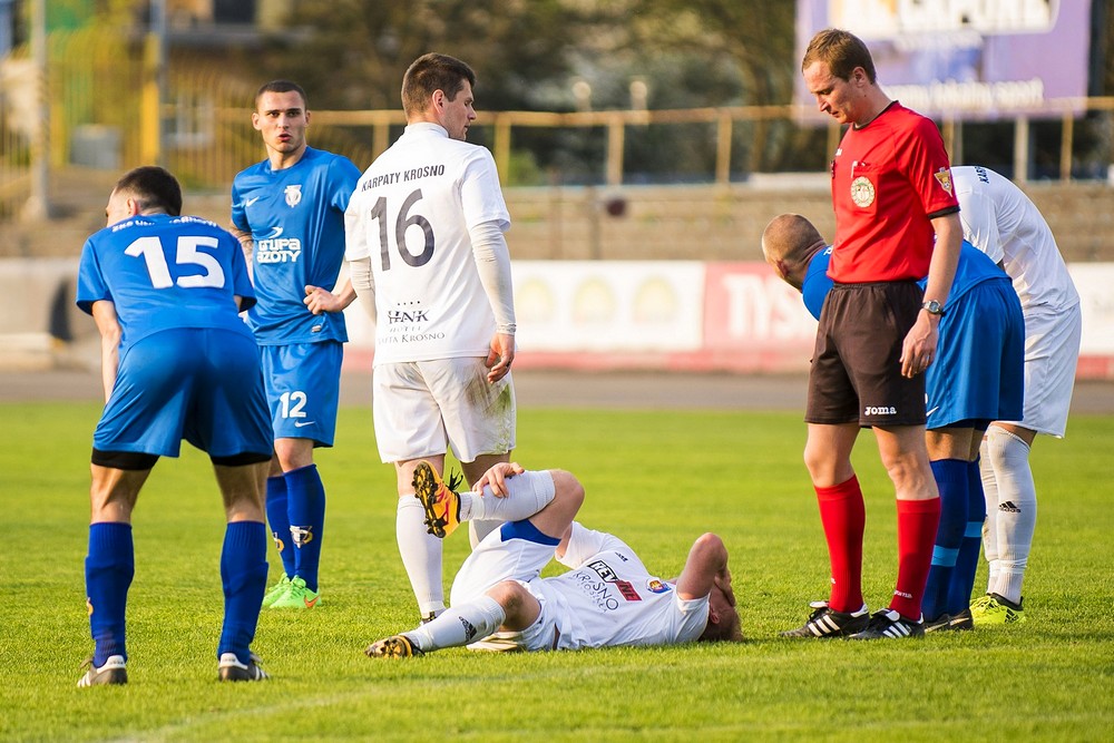 ZKS Unia Tarnów - Karpaty Krosno. Fot. Karol Słomka