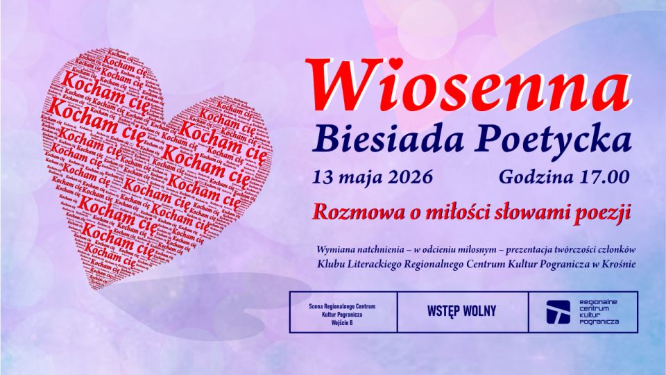 Wiosenna Biesiada Poetycka w RCKP.