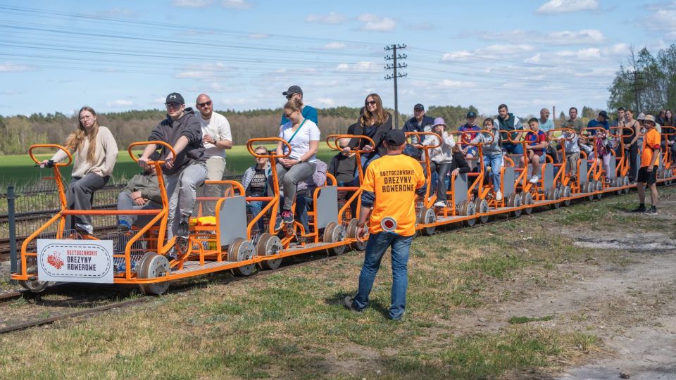 Aktywny wypoczynek na dawnych torach, czyli nowe Roztoczańskie Drezyny Rowerowe