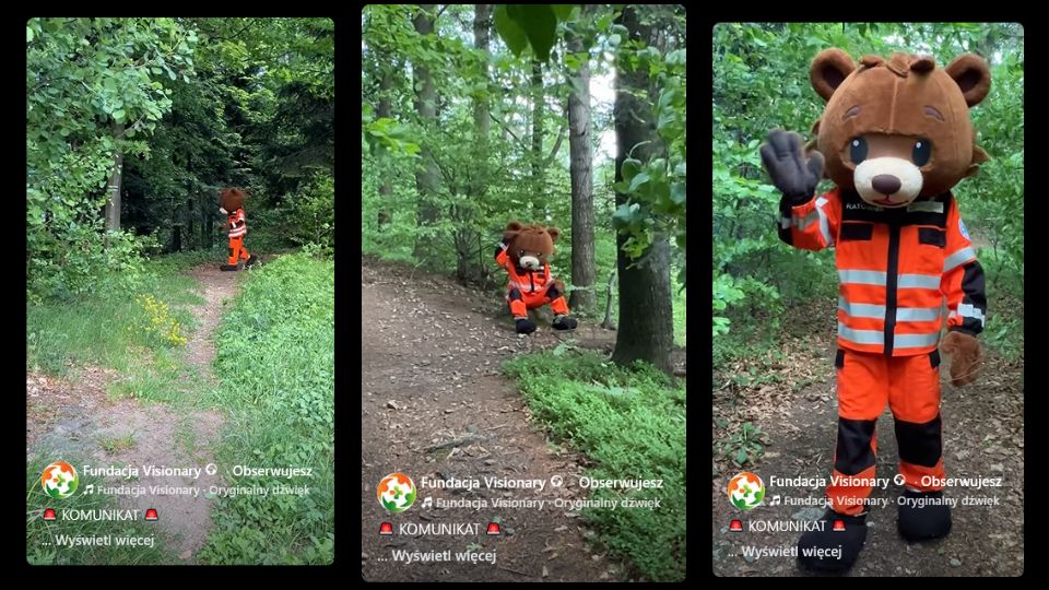 Fundacja Visionary ujawnia „prawdę” o nietypowym spacerowiczu