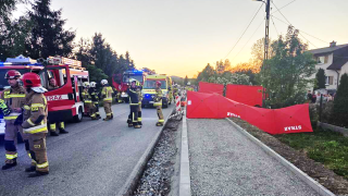 Tragiczny finał wyprzedzania. W Woli Niżnej zginął 32-letni motocyklista