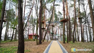 Park Linowy przy ulicy Okrzei