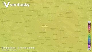 Wzrost ciśnienia i zanik opadów. Prognoza na poniedziałek i wtorek.