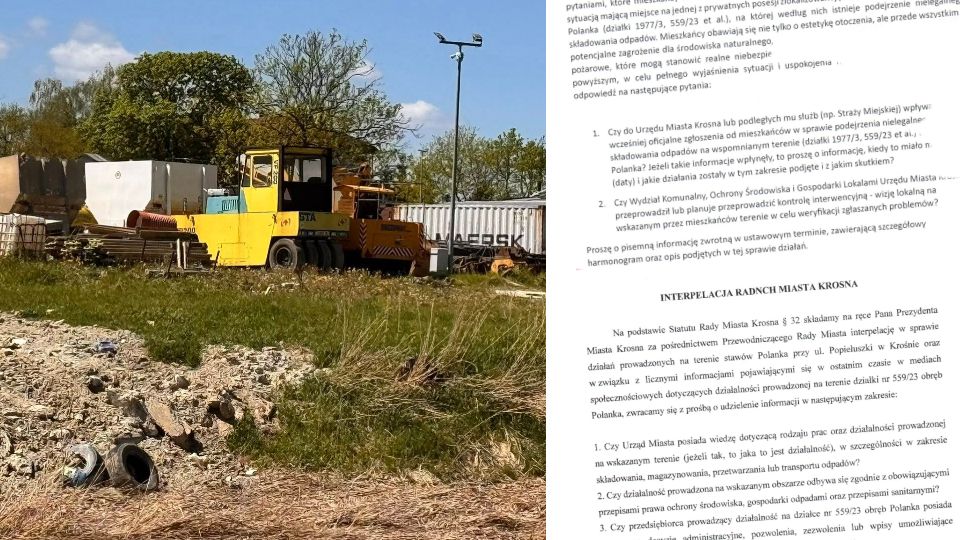 Radni żądają wyjaśnień w sprawie zniszczonego stawu w Polance