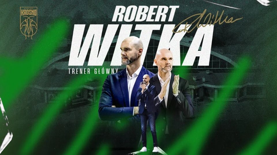 Trenerem Miasta Szkła Krosno w sezonie 2026/2027 został Robert Witka!