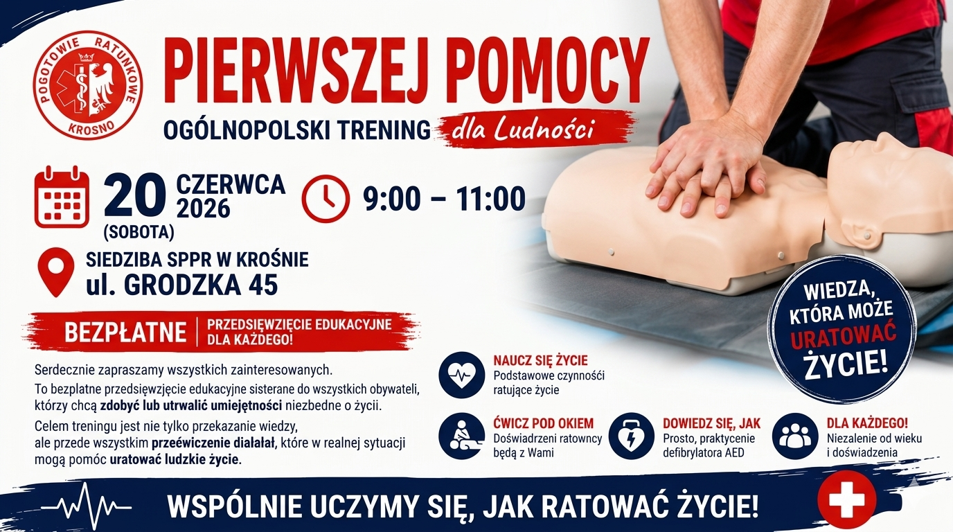 Trening Pierwszej Pomocy dla Ludności