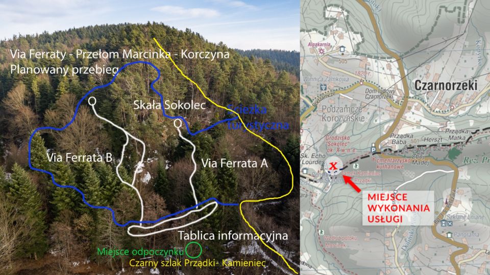Nowa atrakcja w Gminie Korczyna: Powstanie jedna z pierwszych w Polsce tras typu Via Ferrata