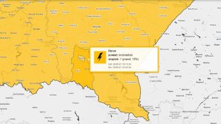 ALERT: Możliwe burze z gradem i silnym wiatrem [CZWARTEK]