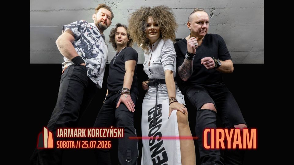 CIRYAM z koncertem na Jarmarku Korczyńskim 2026