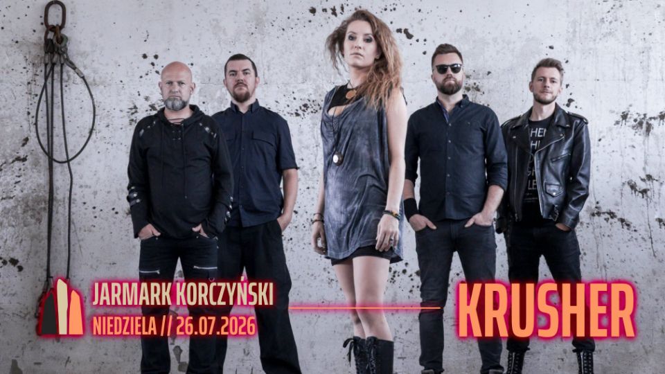 Rockowa niedziela w Korczynie: Zespół Krusher zagra na tegorocznym Jarmarku