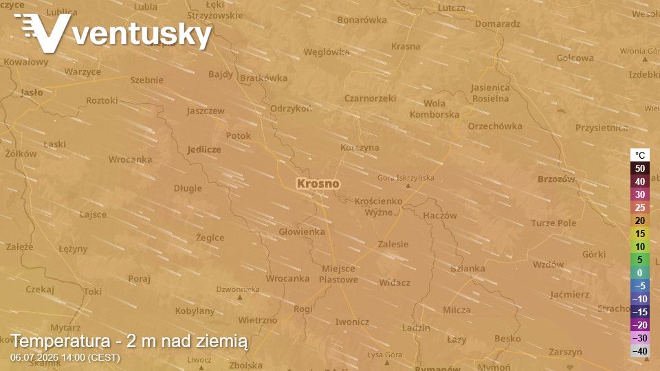 W najbliższym czasie bez upałów i ekstremów termicznych. Możliwe za to przelotne opady deszczu.