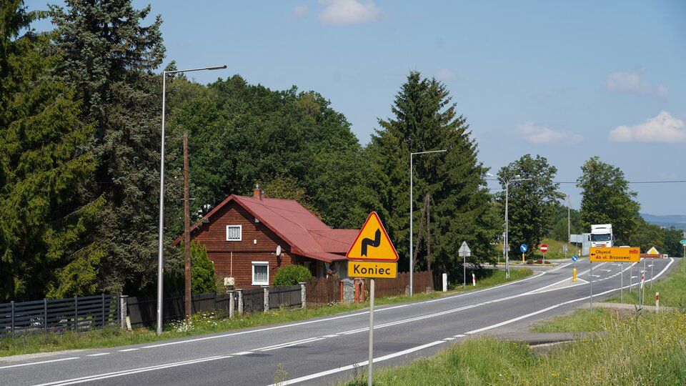 Bezpieczniej na drodze w Potoku. Zakończono montaż nowego oświetlenia