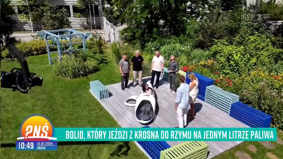 Sukces studentów z Krosna na szklanym ekranie. Konstruktorzy z SKN „Rotor” w telewizji śniadaniowej